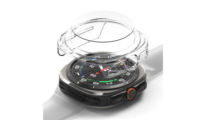 Ringke Slim & Tempered Glass Case + Glass Set for Samsung Galaxy Watch Ultra 47mm - Transparent
