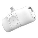Wozinsky WF16-YCS 5000mAh 15W USB-C Mini Power Bank with Built-in USB-C Cable and Apple Watch Charge