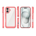 Outer Space Case with Gel Frame for iPhone 16 Plus - Red
