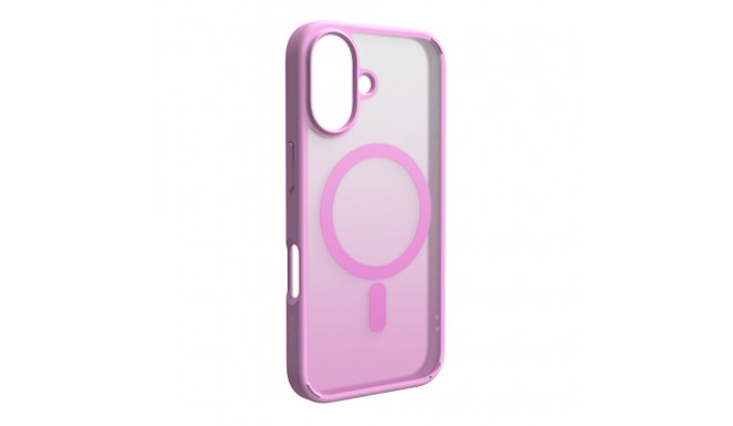 Puro Gradient MagSafe Silicone Case for iPhone 16 - Pink