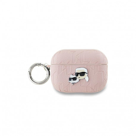 Karl Lagerfeld Monogram Karl & Choupette Head case for AirPods Pro 2 - pink