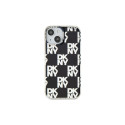 DKNY IML Checkered Mono Pattern case for iPhone 15 Plus / 14 Plus - black