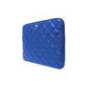 Guess 4G Quilted case for a 14" laptop - blue