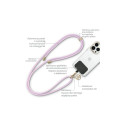 Guess CBDY Cord phone strap - lilac