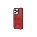 Audi Synthetic Leather case with MagSafe for iPhone 15 Pro Max - red