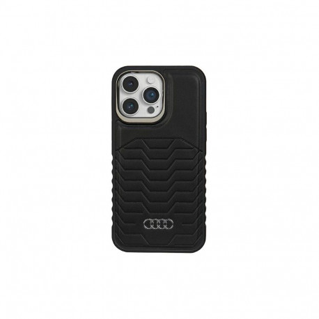 Audi Synthetic Leather case with MagSafe for iPhone 14 Pro Max - black