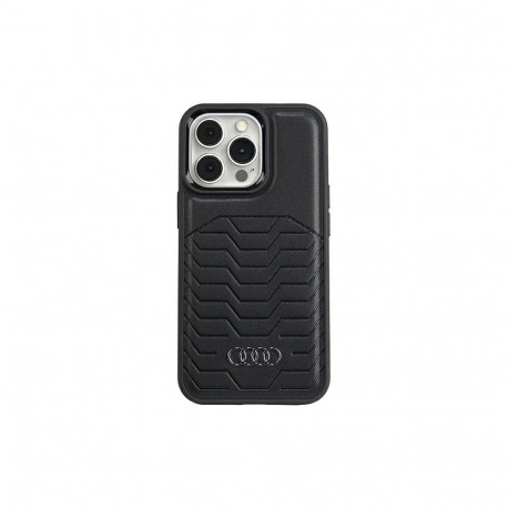 Audi Synthetic Leather case with MagSafe for iPhone 13 Pro Max - black