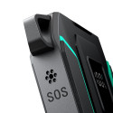 Joyroom JR-L017 22.5W 10000mAh Powerbank with built-in USB-C / Lightning cables - black