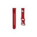 Hello Kitty Silicone Kitty Head strap universal 20mm - red