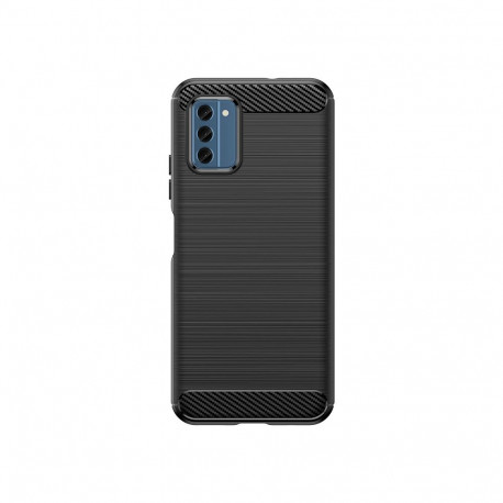 Carbon Case silicone case for Nokia C300 - black