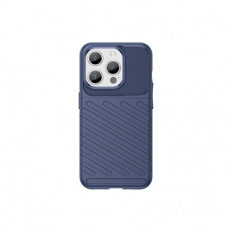 Armored iPhone 15 Pro Thunder Case - blue