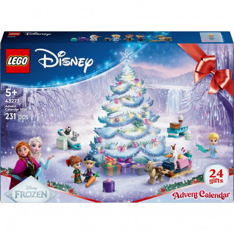 LEGO 43273 Disney Frozen Advent Calendar 2025, construction toy