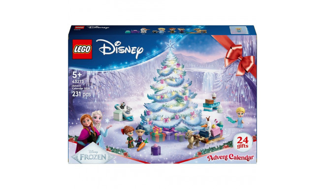 LEGO 43273 Disney Frozen Advent Calendar 2025, construction toy