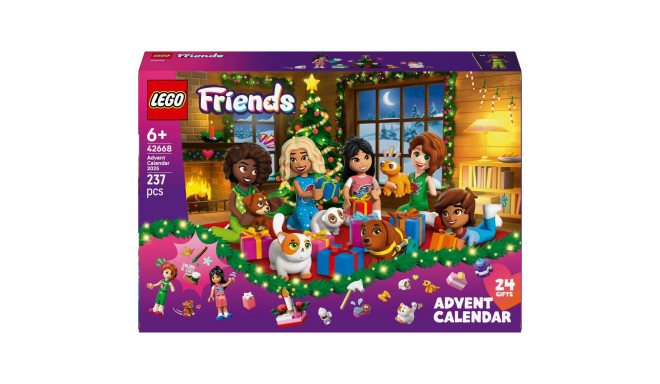 LEGO 42668 Friends Advent Calendar 2025, construction toy