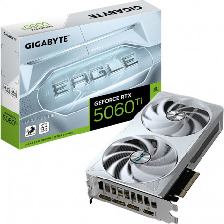 GeForce RTX 5060 Ti EAGLE OC ICE 8G (DLSS 5, 3x DisplayPort, 1x HDMI 2.1)