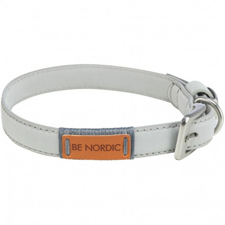 Dog collar Trixie BE NORDIC Light grey M 45 cm