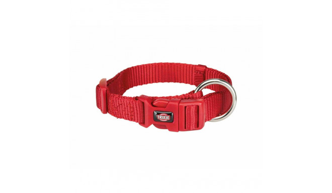 Dog collar Trixie New Premium Red S/M 30-45 cm