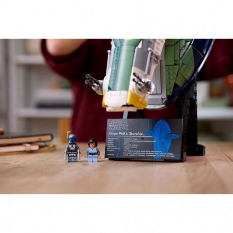 LEGO ehituskomplekt 75409 Star Wars Jango Fetti Firespray-klassi tähtlaev