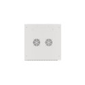 Lanberg WF01-6622-10S rack cabinet 22U Wall mounted rack Grey