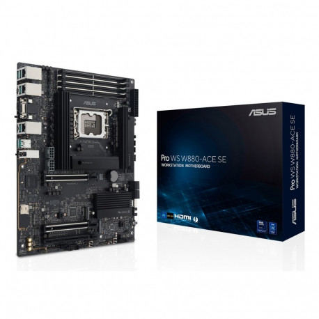 ASUS PRO WS W880-ACE SE Intel W880 LGA 1851 (Socket V1) ATX emaplaat
