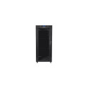 Lanberg FF01-8822-12BL rack cabinet 22U Freestanding rack Black