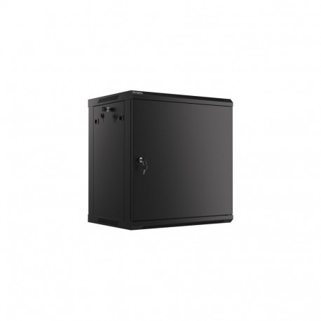 Lanberg WF01-6412-00B rack cabinet 12U Wall mounted rack Black