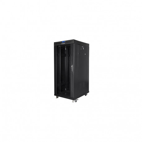Lanberg FF01-8037-12BL 37U põrandal seisev rack must kapp