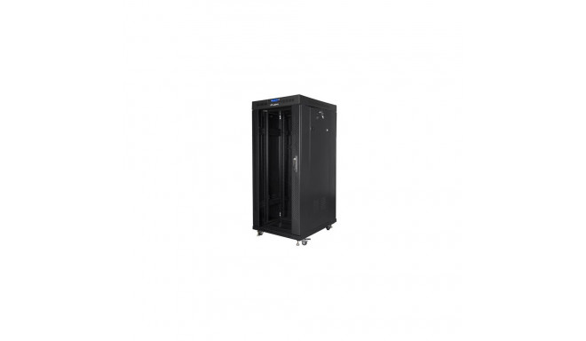 Lanberg FF01-8037-12BL 37U põrandal seisev rack must kapp