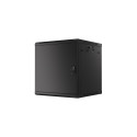 Lanberg WF01-6612-00B rack cabinet 12U Wall mounted rack Black