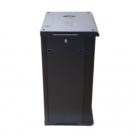 Extralink Rackmount cabinet 18U 600x600 Black wall mounted