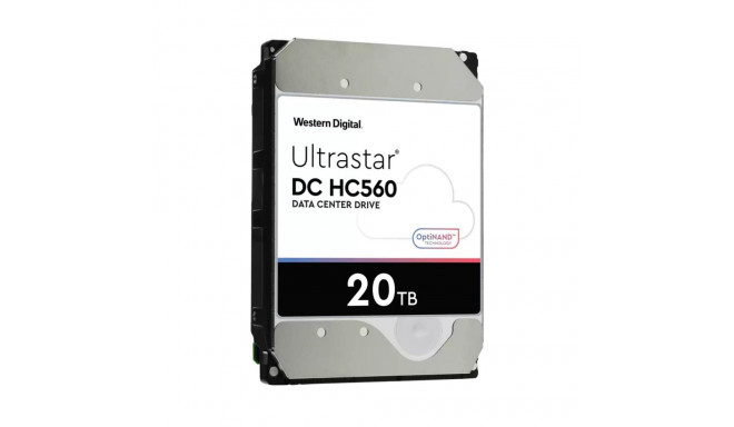 Western Digital Ultrastar DC HC560 internal hard drive 20 TB 7200 RPM 512 MB 3.5" Serial ATA