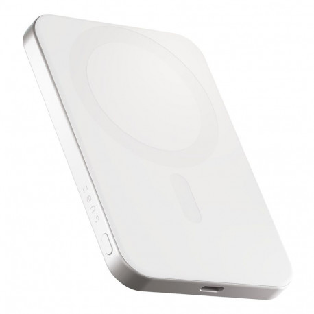 ZENS akupank Pro 1 Slim 5000mAh juhtmevaba laadimisega, valge