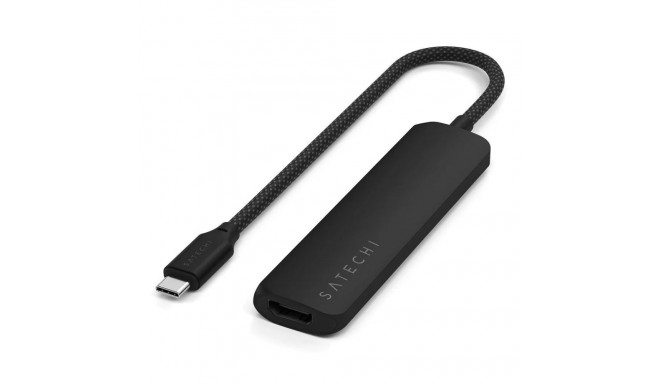 Satechi ST-P4SK liidesehub USB Type-C 10000 Mbit/s must