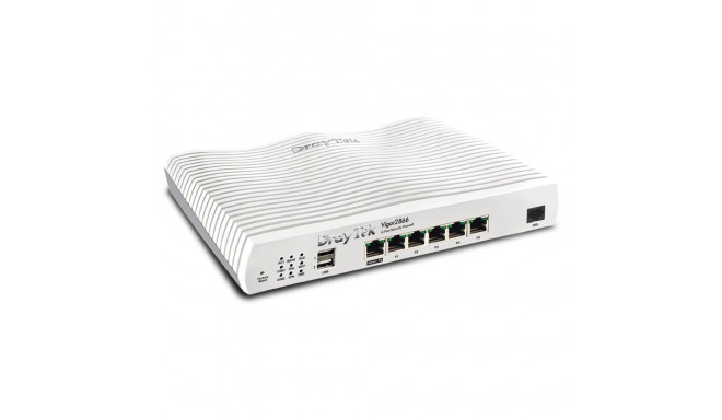 DrayTek Vigor 2866: Gfast Modem-Firewall wired router Gigabit Ethernet Grey