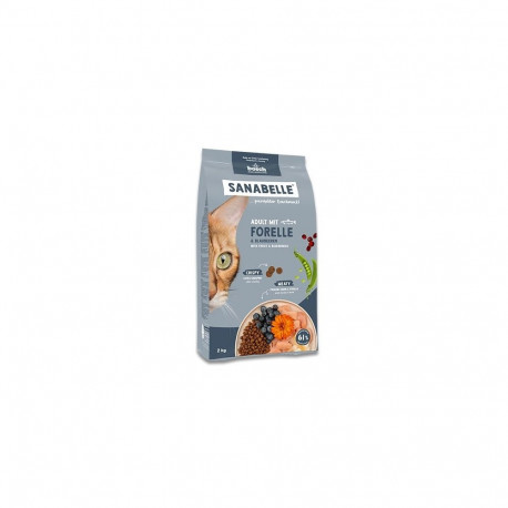 BOSCH Sanabelle Life Adult Trout with blueberries - dry cat food - 8kg