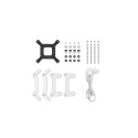 DeepCool LT240 protsessori kõik-ühes vedelikjahuti 12 cm valge 1 tk
