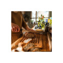 Fiskars 1057550 kitchen cutting board Rectangular Bamboo, Plastic Bamboo, Black