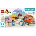 Klocki duplo Bluey 10458 jäätiseretk Blueyga