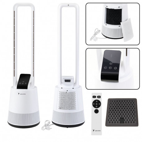 labadevaba põrandaventilaator ostsillatsioon taimer LCD-ekraan pult