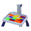 mini projektor stolik tetris 2w1 ükssarvik sinine