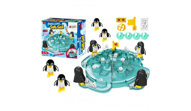 Gra Zręcznościowa Pingwiny na Lodowcu Podbijanie Piłek