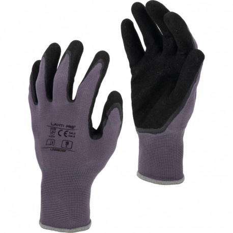 hall-mustad nitriilkindad l220611p, kaart, "11", ce, lahti