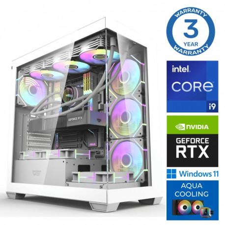 INTOP AQUA i9-14900KF 32GB DDR5 2TB SSD M.2 NVME RTX5080 16GB
 WIN11