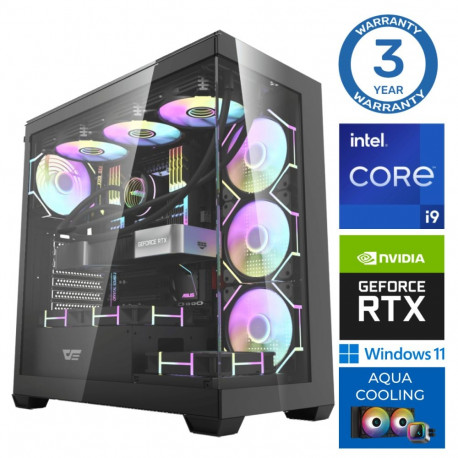 INTOP AQUA i9-14900KF 64GB DDR5 2TB SSD M.2 NVME RTX5080 16GB
 WIN11