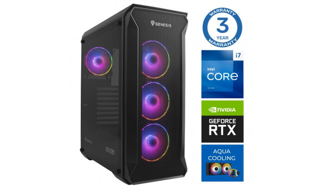 INTOP AQUA i7-14700F 32GB DDR5 2TB SSD M.2 NVME+2TB RTX5080 16GB
 no-OS