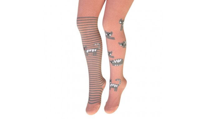 SOKISAHTEL CAT kassidega triibulised sukkpüksid lastele 427