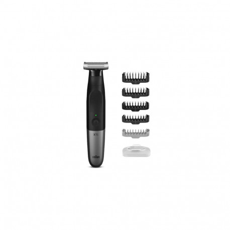 Braun XT5100 hair trimmers/clipper Black, Silver