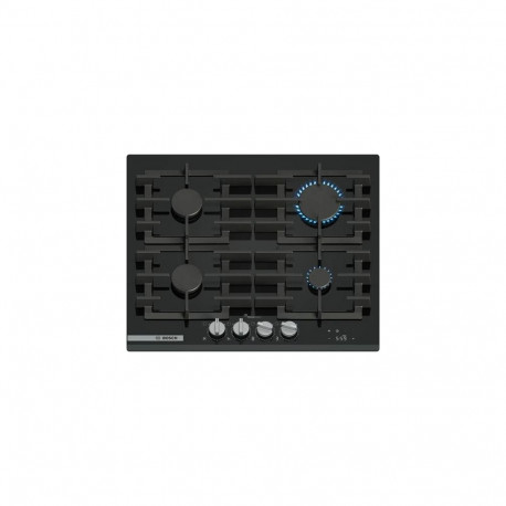 Bosch PRP6A6H40 hob Black Built-in 60 cm Gas 4 zone(s)