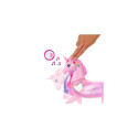 Barbie Sparkle Lights Toy Unicorn with 20 Interactive Combos of Lights, Sounds &amp; Music