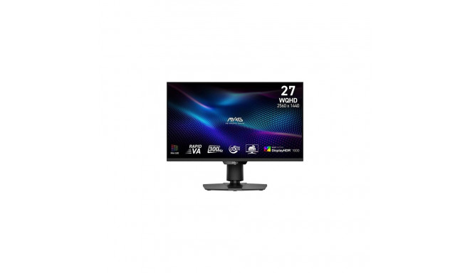 MSI MAG 274QPF X30MV computer monitor 68.6 cm (27&quot;) 2560 x 1440 pixels Wide Quad HD LCD Bla
